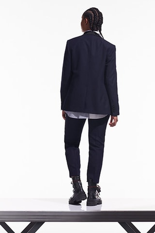 Veste en laine - Bleu marine