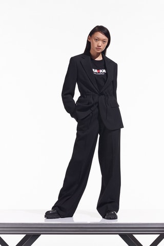 Veste en laine - Noir