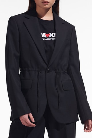 Veste en laine - Noir