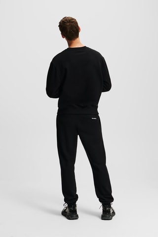 Jogging en coton bio - Noir