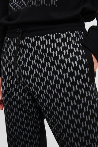 Jogging en coton bio - Noir