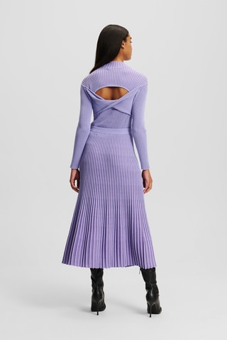 Jupe plissée - Mauve