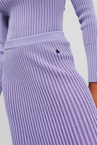 Jupe plissée - Mauve