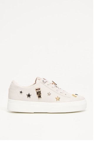 Baskets en cuir - Blanc