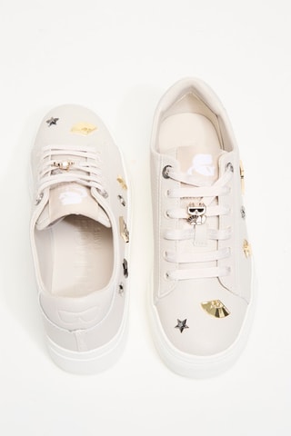 Baskets en cuir - Blanc