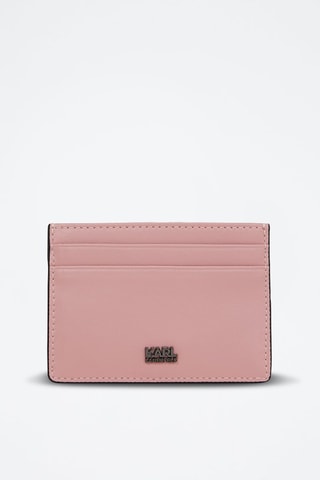 Porte-cartes en cuir - Rose