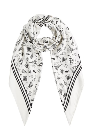 Carré - Blanc et noir