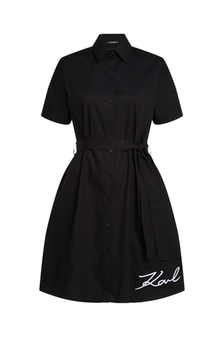 Robe-chemise - Noir