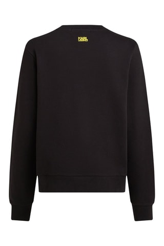 Sweat en coton bio - Noir