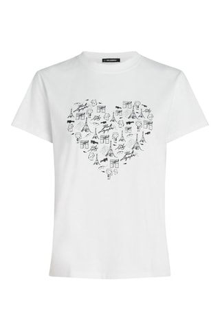 T-shirt en coton bio - Blanc