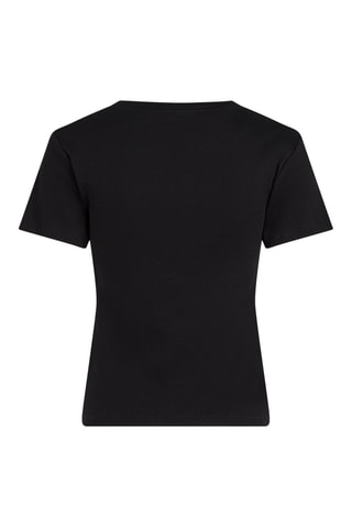 T-shirt en coton bio - Noir