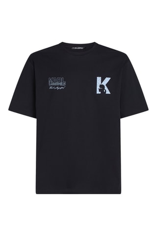 T-shirt en coton bio - Noir