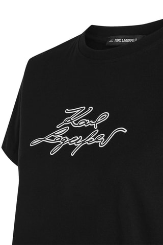 T-shirt en coton bio - Noir