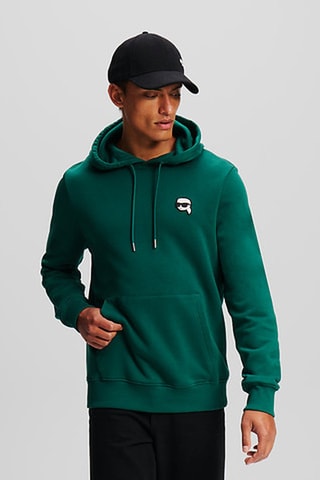 Sweat en coton bio - Vert foncé