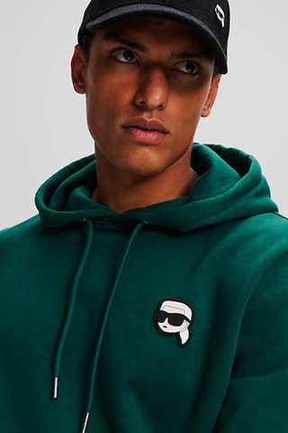 Sweat en coton bio - Vert foncé