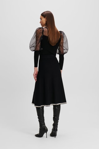 Jupe patineuse - Noir