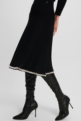 Jupe patineuse - Noir