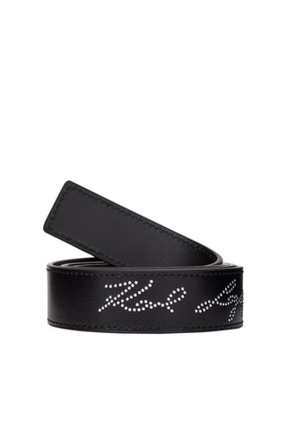 Ceinture en cuir - Noir