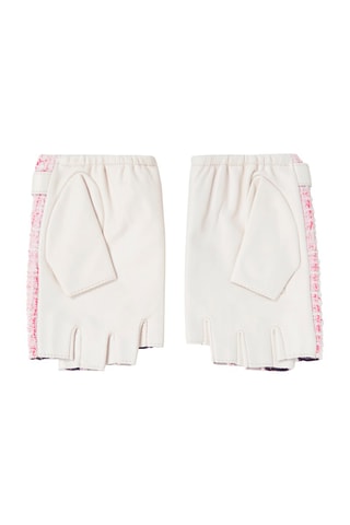 Mitaines en laine - Rose