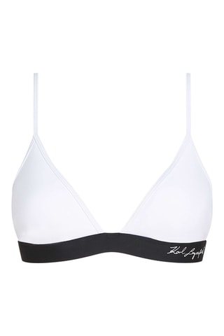 Haut de maillot - Blanc et noir