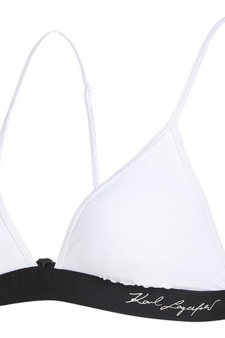 Haut de maillot - Blanc et noir