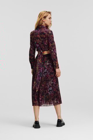 Camicia corta in cotone bio - Nero