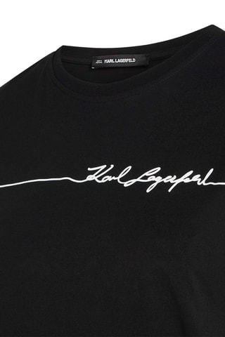 T-shirt en coton bio - Noir