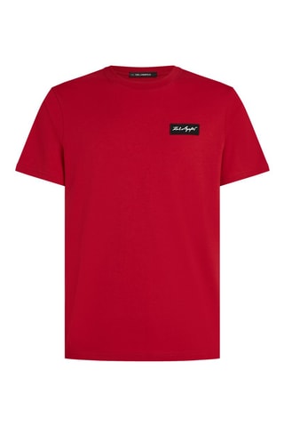 T-shirt en coton bio - Rouge