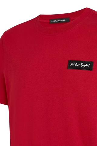 T-shirt en coton bio - Rouge