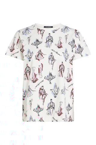 T-shirt - Blanc et noir