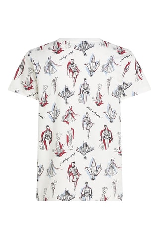 T-shirt - Blanc et noir