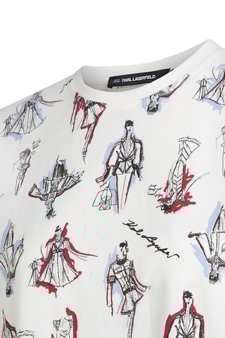 T-shirt - Blanc et noir