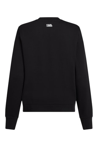 Sweat en coton bio - Noir