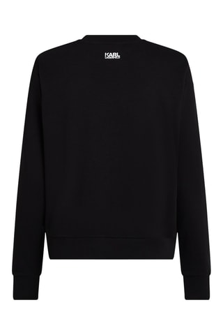 Sweat en coton bio - Noir