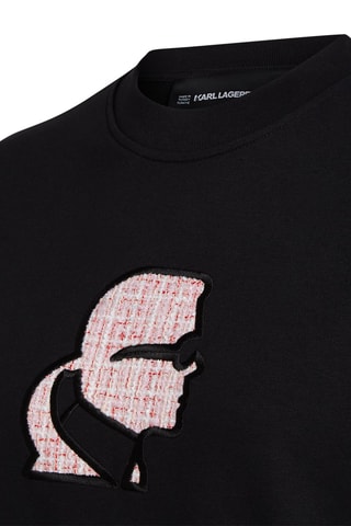 Sweat en coton bio - Noir