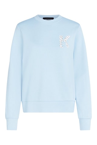 Sweat en coton bio - Bleu clair