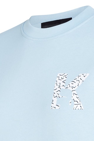 Sweat en coton bio - Bleu clair