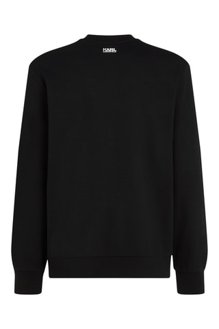 Sweat en coton bio - Noir