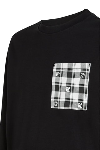 Sweat en coton bio - Noir