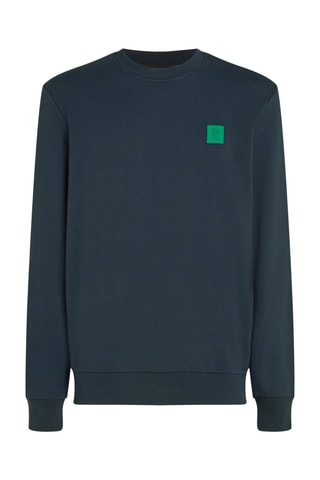 Sweat en coton bio - Bleu marine