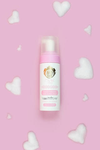 Espuma íntima com almíscar branco 150 ml