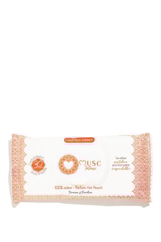 Toalhetes íntimos Hot Peach - 30 toalhetes