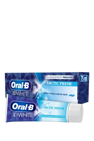 6 x Dentifrice Oral-B 3D White Arctic Fresh Dentifrice -  75 ml