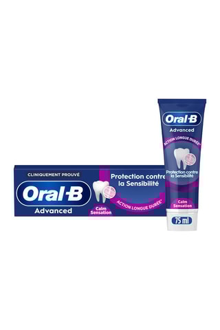 6 x Dentifrice Oral-B Advanced Protection Sensibilité - Sensation apaisante - 75 ml