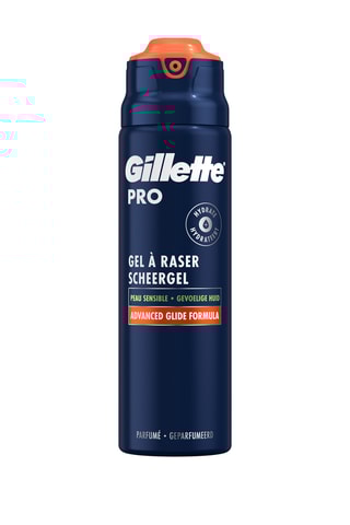 6 x Gel à raser fusion proglide rafraîchissant Gillette - 200 ml