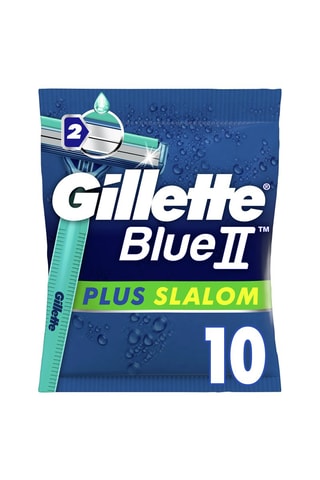 5 x 10 rasoirs jetables Gillette Blue II Plus Slalom