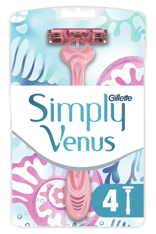 3 x Rasoir jetable Venus simply - 4 lames - 3 kits