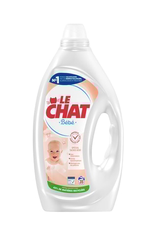 4 x Lessive Bébé Le Chat - 35 lavages - 1,575 l