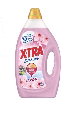 4 x 	Lessive xtra evasion japon - 44 lavages