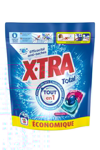 3 x 18 capsules X-TRA Total 4+1 Trio-Caps - 18 lavages